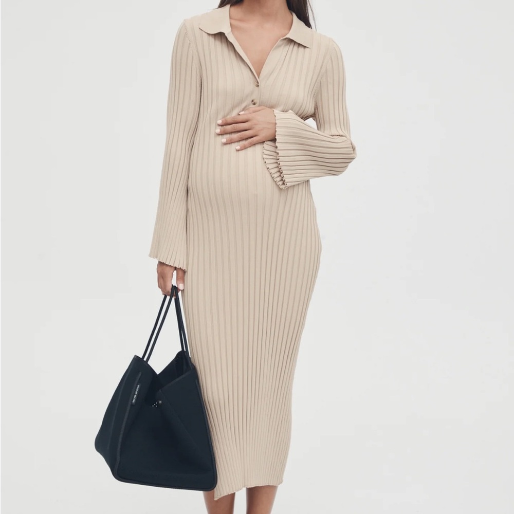 LEGOE Heritage Ribbed Women's Dress and Sweater Bundle